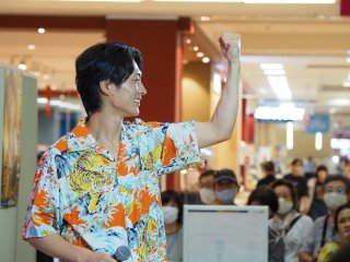 真田ナオキ「一匹狼のブルース」、おかゆ「ジモンジトウ」発売キャンペーン！イオンモール下妻で開催！9月2日 
