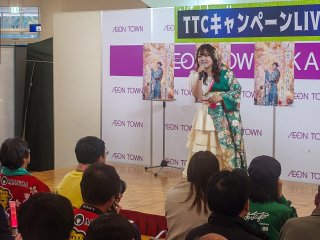 【TTCキャンペーンライブ】舞乃空、藤田彩夢、中澤卓也がイオンタウン上里のステージに登場！11月9日 