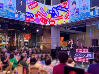 【TTCキャンペーンライブ2026】歌舞伎町タワーのステージに岡本幸太・梅谷心愛・伊達悠太 が登場！(2026年6月25日)