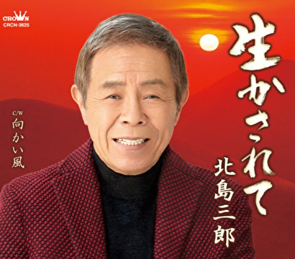 画像1: 生かされて/向かい風/北島三郎 [CD] (1)