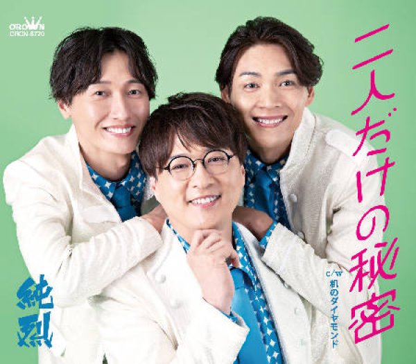 純烈「二人だけの秘密」CDと特典券 6/11発売「二人だけの秘密」A・B・Cタイプ 法人別特典決定！！