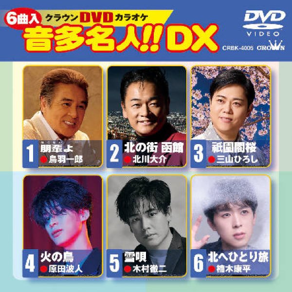 画像1: クラウンDVDカラオケ 音多名人!!DX (1)
