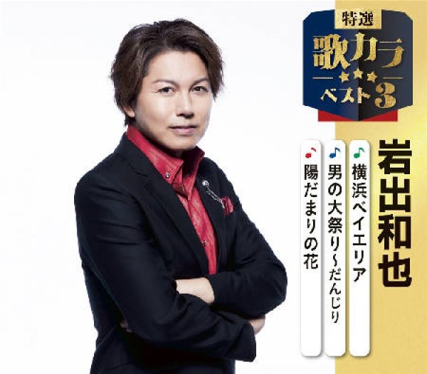 画像1: 特選・歌カラベスト3 横浜ベイエリア/男の大祭り~だんじり/陽だまりの花/岩出和也 [CD] (1)