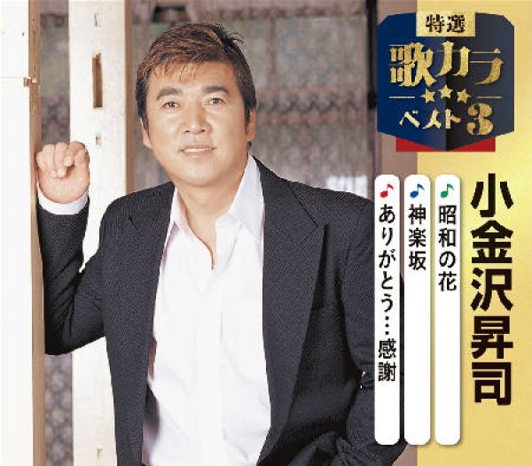 画像1: 特選・歌カラベスト3 昭和の花/神楽坂/ありがとう…感謝/小金沢昇司 [CD] (1)