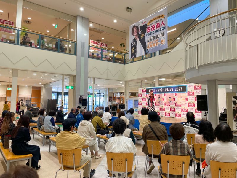 なぎさwithさん 谷ちえ子さん 村木弾さん 木村徹二さん 新曲CPを開催しました！ 2023年4月10日 笠間ポレポレシティ 楽園堂