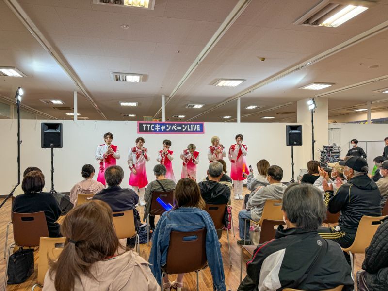 華MEN組さん 咲良えつこさん スーパーバリュー上尾愛宕店で新曲キャンペーンを開催！ 2024年4月2日