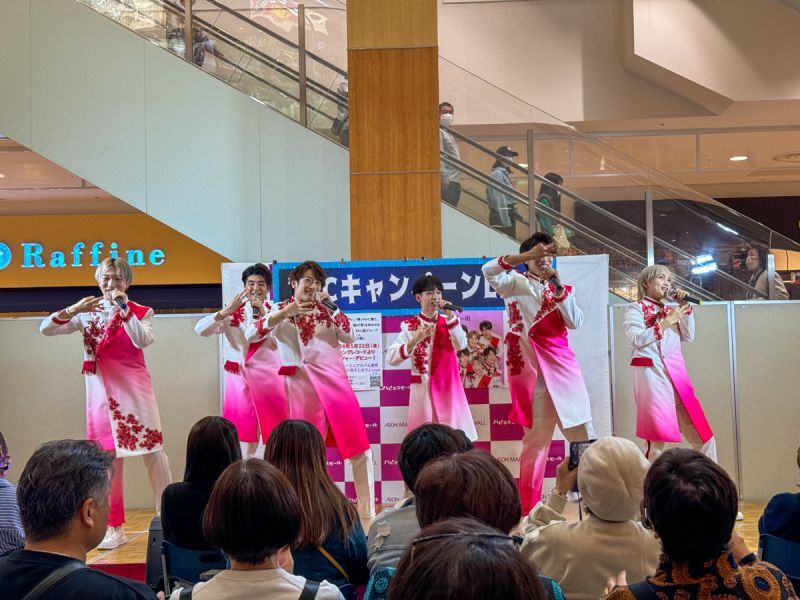 華MEN組＆鋤焼〜SUKIYAKI〜 イオンモール下妻で新曲キャンペーンを開催！2024年4月7日