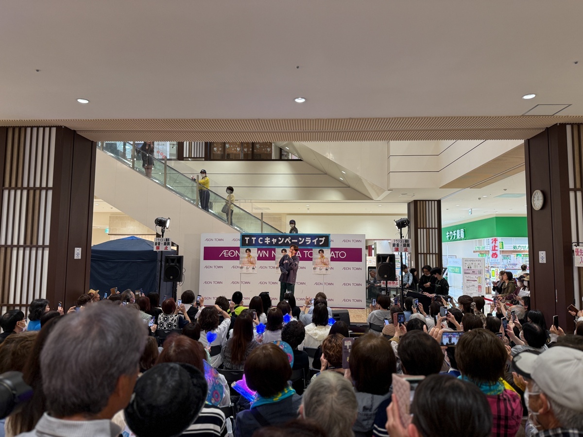 5月3〜4日 辰巳ゆうと、徳永ゆうき、岡本幸太、津吹みゆ、羽山みずき、川野夏美キャンペーン!イオンタウン成田富里