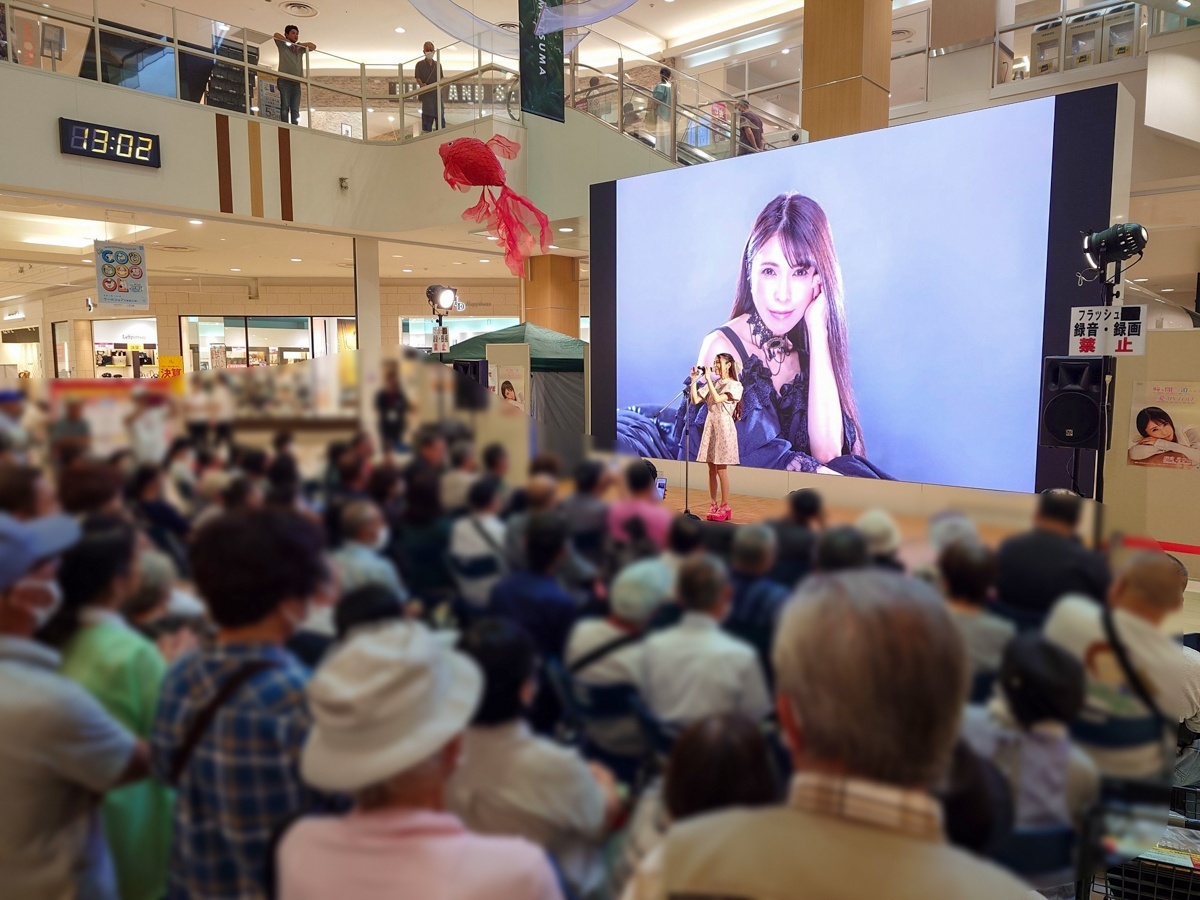 【新曲リリースイベント】咲良えつこ、堀内春菜、大沢桃子キャンペーン!イオンモール下妻で開催!8月23日
