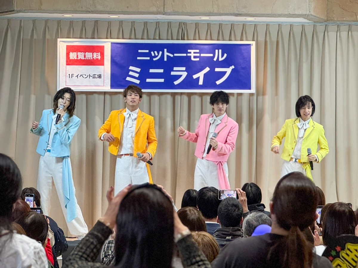 【TTCキャンペーンライブ】モナキ、伊達悠太がニットーモール熊谷で新曲キャンペーン！2月2日 