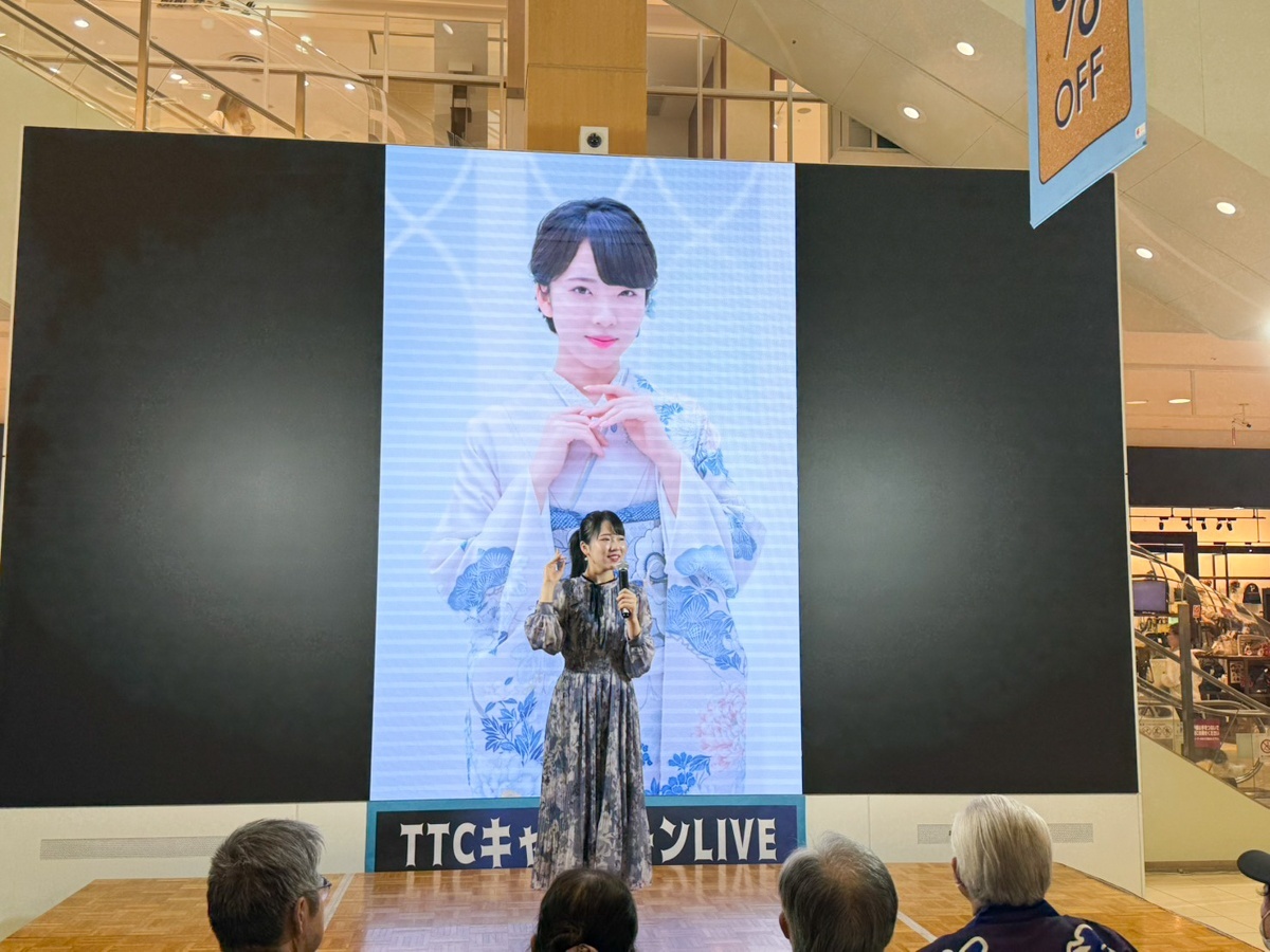 【TTCキャンペーンライブ】梅谷心愛・東京力車・華MEN組がイオンモール下妻のステージに登場！（2026年3月19日） 