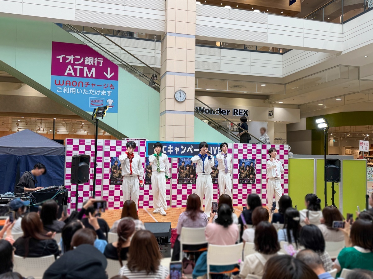 【TTCキャンペーンライブ2026】華MEN組、おかゆがイオンモール佐野新都市で新曲リリースイベントを開催!(2026年6月11日)