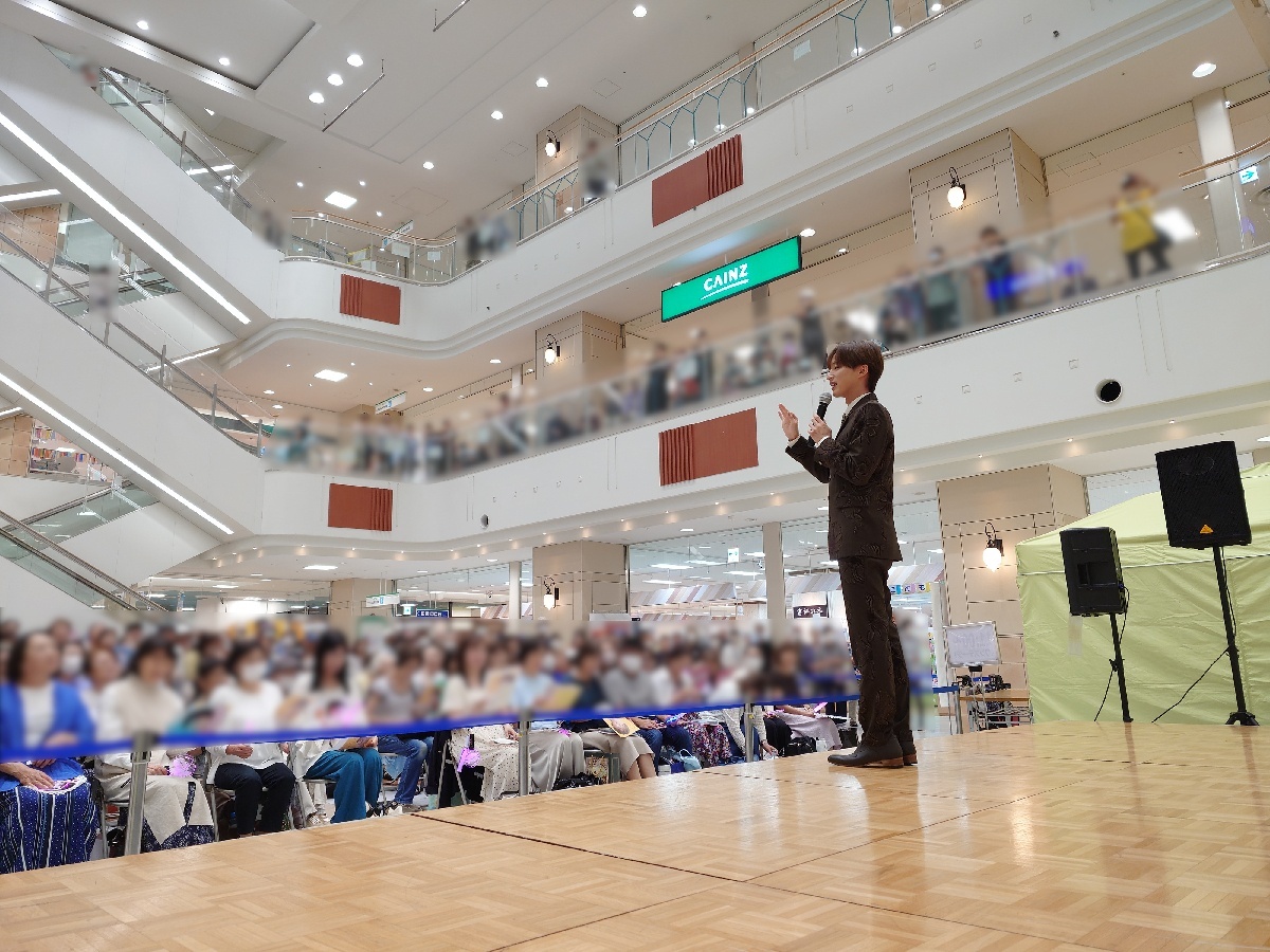 青山新がユアエルム成田で新曲『十三ヶ月（追撃盤）』リリースイベントを開催!(2026年6月19日)