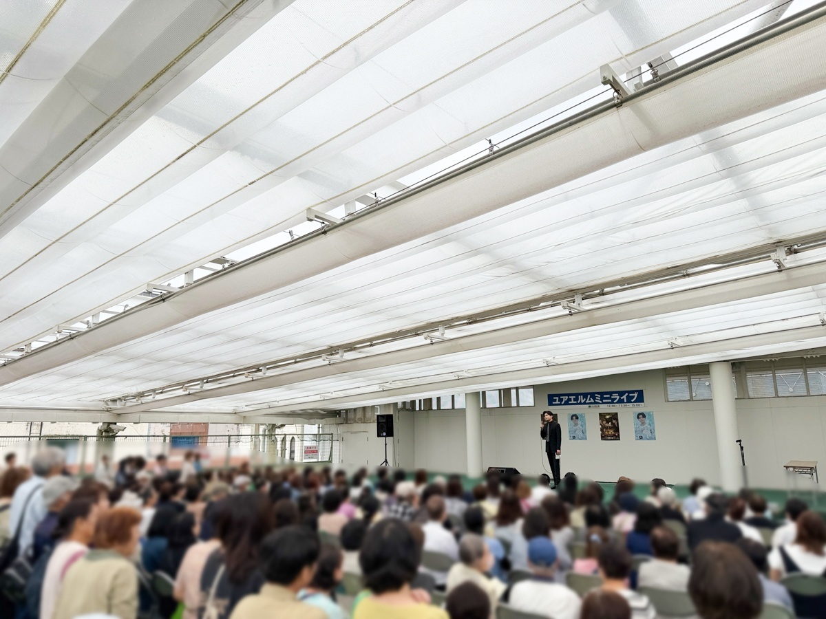 二見颯一・はやぶさが ユアエルム八千代台でミニライブを開催!(2026年6月28日)