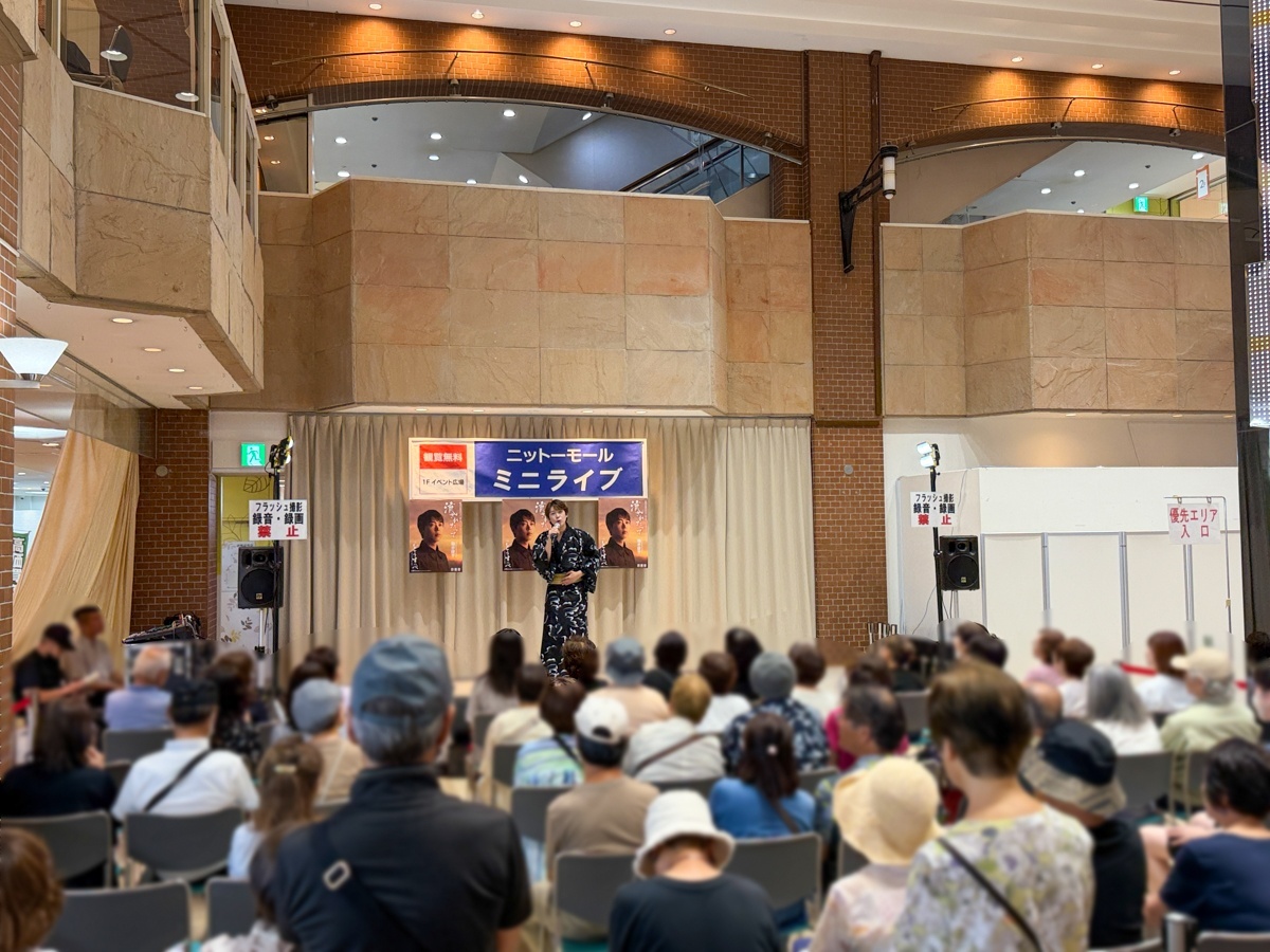 【TTCキャンペーン2026】楠木康平 、岩波理恵、 須賀亮雄がニットーモール熊谷 イベント広場でミニライブを開催（2026年7月25日）