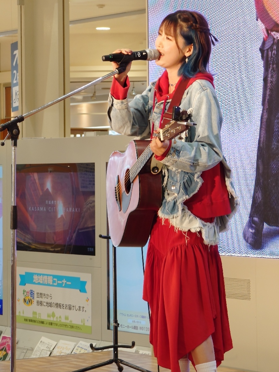 おかゆ イオン笠間 ミニライブ 写真4