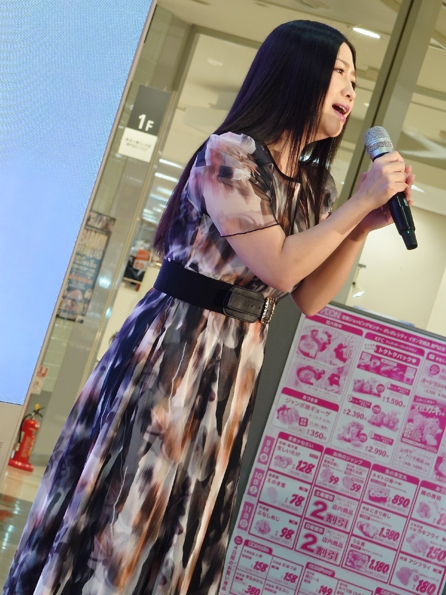 門松みゆき イオン笠間 ミニライブ 写真4