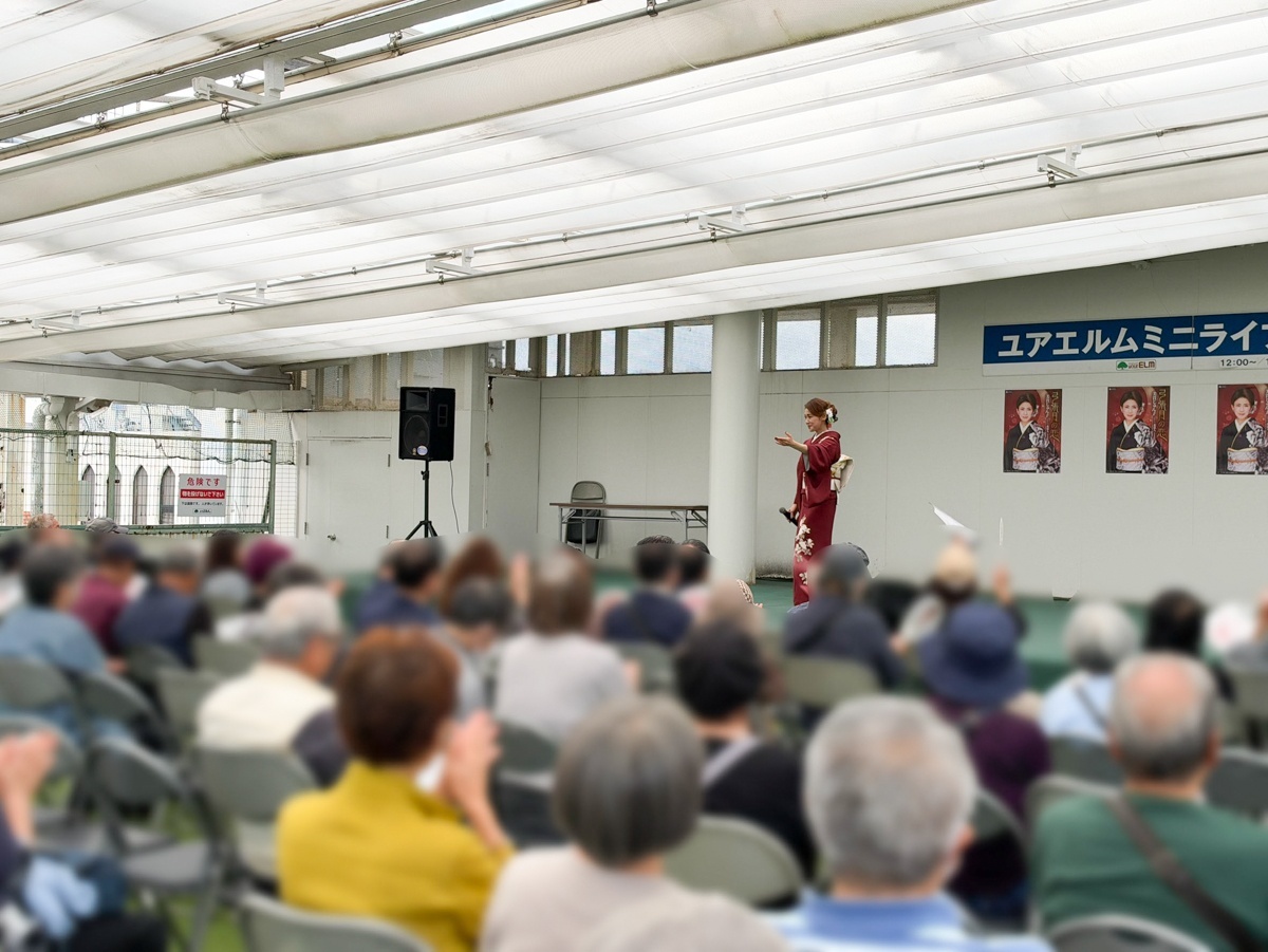 美貴じゅん子 キャンペーンライブ 写真2
