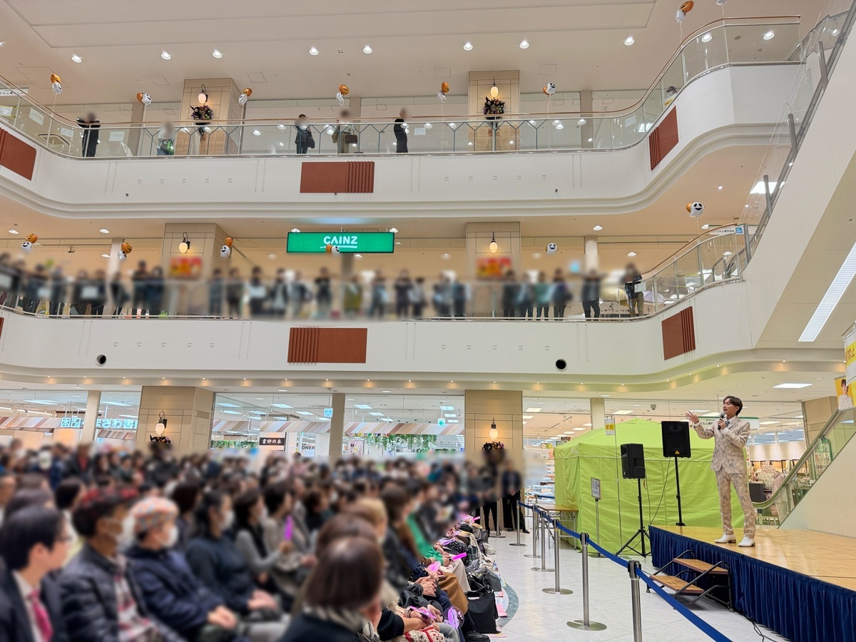 青山新 ユアエルム成田 リリースイベント 写真4